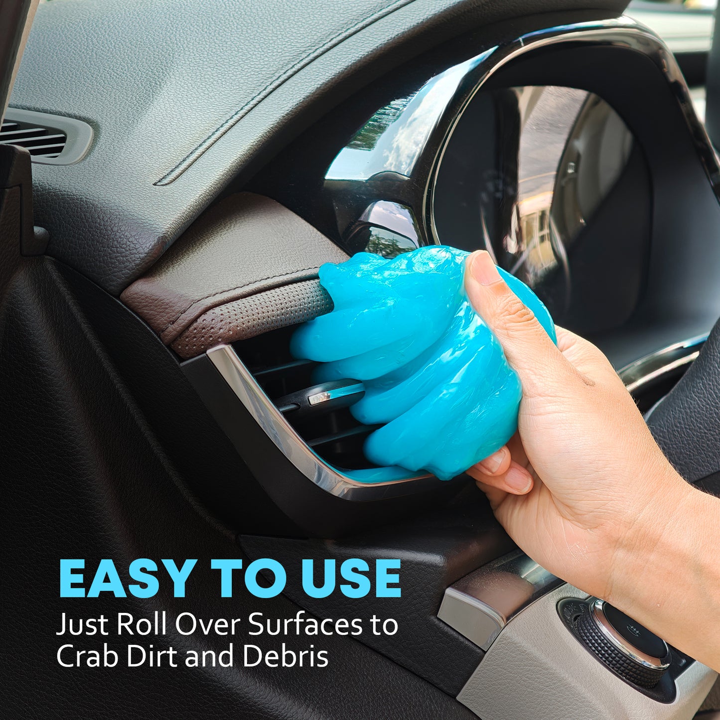 Car Cleaning kit, VCANENERGY Detailing Kit for Interior Cleaner with Car Vacuum Cleaner, Wheel Brush, Microfiber Towel, Wash Mitt, Windshield Cleaner, Interior and Exterior Car Wash Kit for Women, Men