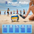 3.7V Portable Electric Ball Pump - Digital Pressure for Basketball, Soccer, Volleyball and Rugby-Blue