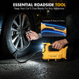 Dual Power Tire Inflator Fit for Dewalt Battery-Yellow