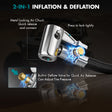 Dual Power Tire Inflator Fit for Makita Battery-Blue