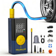 7.4V Tire Inflator Portable Air Compressor-Blue