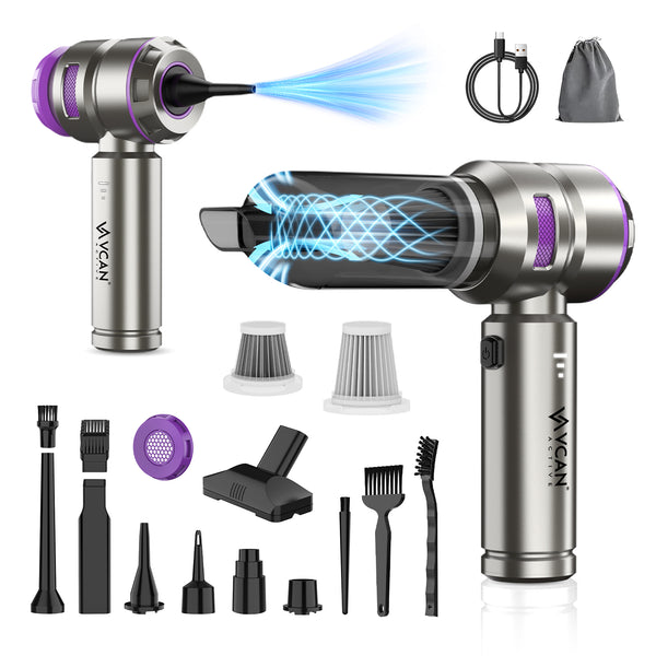 Professional car emergency tool and roadside safety accessory - Vcan Active 4-in-1 Handheld Vacuum, Brushless Motor, 22000PA