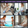Professional car emergency tool and roadside safety accessory - Vcan Active 4-in-1 Handheld Vacuum, Brushless Motor, 22000PA