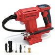 Dual Power Tire Inflator Fit for Milwaukee Battery-Red