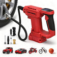 Dual Power Tire Inflator Fit for Milwaukee Battery-Red