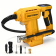 Dual Power Tire Inflator Fit for Dewalt Battery-Yellow