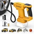 Dual Power Tire Inflator Fit for Dewalt Battery-Yellow