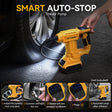 Dual Power Tire Inflator Fit for Dewalt Battery-Yellow
