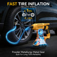 Dual Power Tire Inflator Fit for Dewalt Battery-Yellow