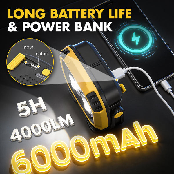 High-quality emergency safety product for roadside, medical, and outdoor tactical use. - Super Bright Rechargeable Magnetic LED Work Light - Pro Inspection Light