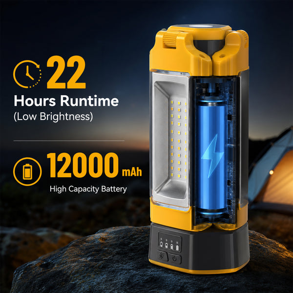 Vcan Active Multi-Function Camping Light & Work Light-Yellow