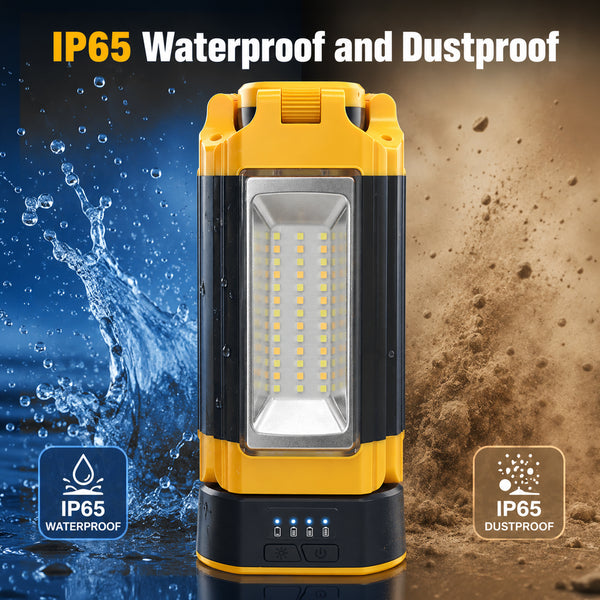 Vcan Active Multi-Function Camping Light & Work Light-Yellow