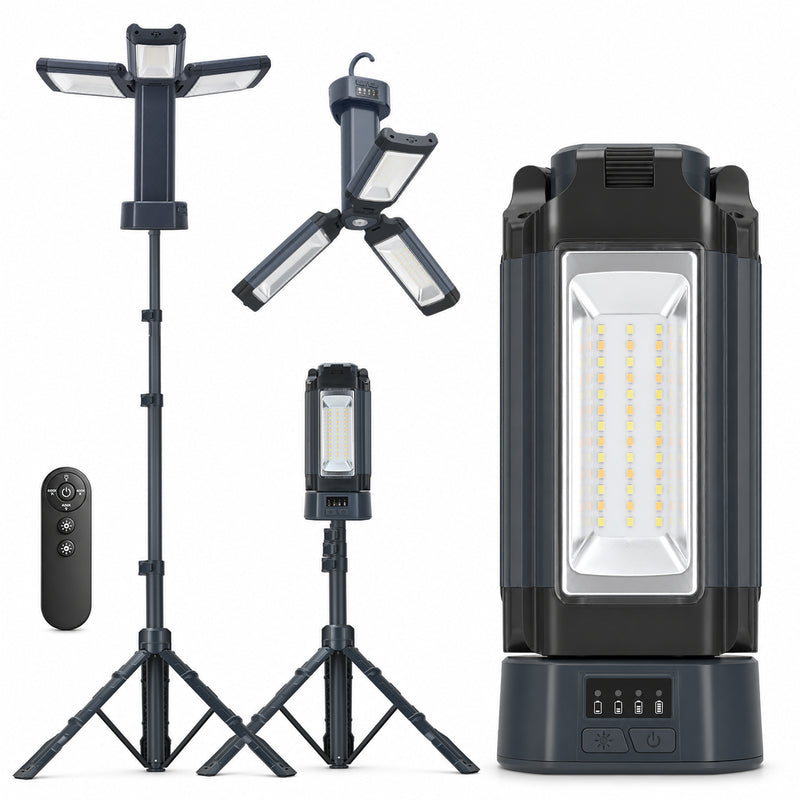Vcan Active Multi-Function Camping Light & Work Light-Black