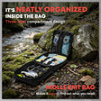 Professional car emergency tool and roadside safety accessory - 242 Pcs Tactical Survival Kit with Molle Pouch - Emergency Camping Gear