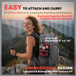 242 Pcs Tactical Survival Kit with Molle Pouch - Emergency Camping Gear-Red