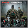 137 Pcs Advanced Survival Kit with Trauma Supplies - Outdoor Emergency Gear-Green