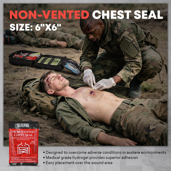 Emergency trauma kit and first aid bag designed for military and tactical medical response. - 144 Pcs Advanced Trauma Kit for Camping & Outdoors - Portable First Aid Kit