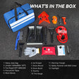 Heavy-duty digital torque wrench for precision automotive maintenance - view 4 - Vcanenergy 86pcs Premium Roadside Energency Kit Winter Travel Kit
