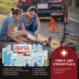 Vcanenergy Roadside Emergency Kit with Jumper Cables, First Aid Kits and Tool Set
