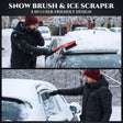 Professional car emergency tool and roadside safety accessory - 69 Pcs Car Roadside Emergency Kit - Winter Safety Assistance Set
