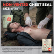 High-quality emergency safety product for roadside, medical, and outdoor tactical use. - 11 Pcs IFAK Trauma Kit Refill Supplies - Essential Emergency Medical Pack