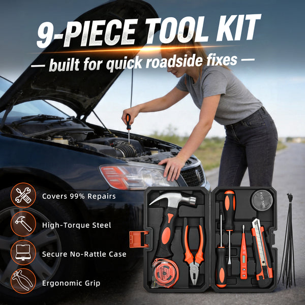 Vcanenergy Heavy Duty Jump Starter All in One Roadside Kit