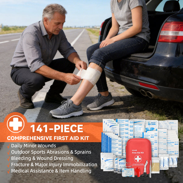 Vcanenergy Heavy Duty Jump Starter All in One Roadside Kit