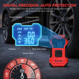 Vcanenergy Dual Power Tire Inflator Repair Kit (RED)