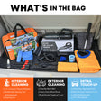 Professional car emergency tool and roadside safety accessory - 10000PA Car Vacuum & Detailing Wash Kit - Interior Cleaning Set