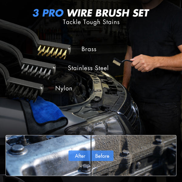 Vcanenergy 8000PA Car Vacuum Cleaner & 25 Pcs Detailing Kit - All-in-One Interior Care