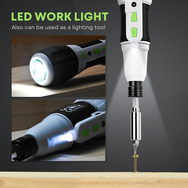 Professional car emergency tool and roadside safety accessory - Cordless Electric Screwdriver - Portable Rechargeable Power Tool