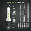 Automotive tool kit for roadside assistance and vehicle maintenance - view 6 - Cordless Electric Screwdriver - Portable Rechargeable Power Tool