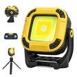 Rechargeable Magnetic LED Work Light (Yellow) - Portable COB Inspection Lamp