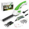 Professional car emergency tool and roadside safety accessory - 2-in-1 Cordless Hedge Trimmer & Grass Shear - 20V Portable Garden Tool