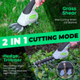 Compact rechargeable LED work light with magnetic base for hands-free use. - 2-in-1 Cordless Hedge Trimmer & Grass Shear - 20V Portable Garden Tool
