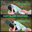 Portable car tire inflator and digital air compressor with auto shut-off - view 8 - 2-in-1 Cordless Hedge Trimmer & Grass Shear - 20V Portable Garden Tool