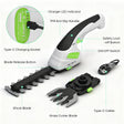 Portable car tire inflator and digital air compressor with auto shut-off - view 9 - 2-in-1 Cordless Hedge Trimmer & Grass Shear - 20V Portable Garden Tool
