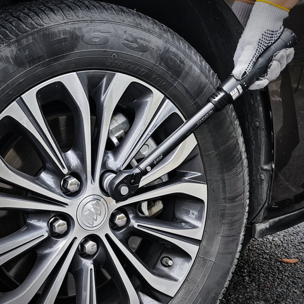 Long-reach car jumper cables with heavy-duty vinyl coated clamps - view 7 - 1/2" Drive Click Torque Wrench (20-230 N.M) - Professional Automotive Tool