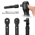 Digital torque wrench adapter for precision mechanical and automotive applications. - 3/8" Drive Click Torque Wrench - 7.37-44.25 Ft.Lb / 10-60 N.M with Wrench Sockets