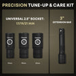 3/8 Drive Digital Torque Wrench 5.0-99.6 ft·lb (6.8-135N.m) | ±1% Accuracy Electronic Torque Wrench