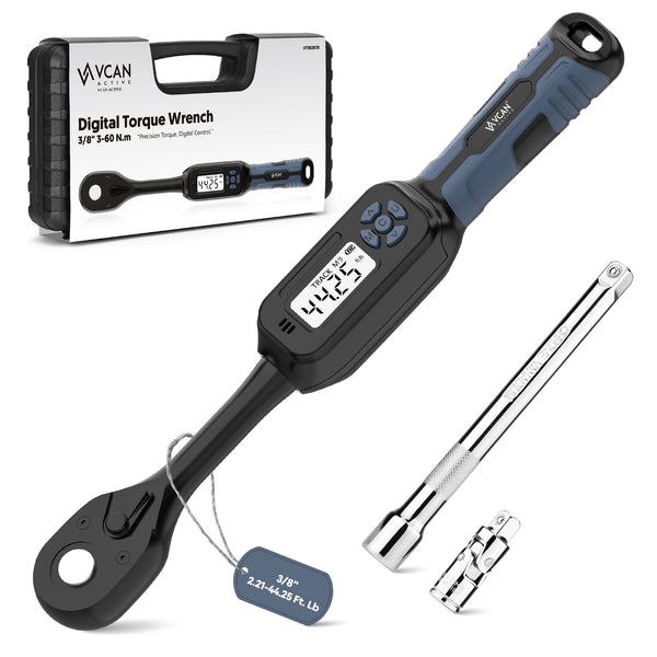 3/8" Digital Torque Wrench (44.25 Ft.Lb) - Precision Electronic Wrench Unit