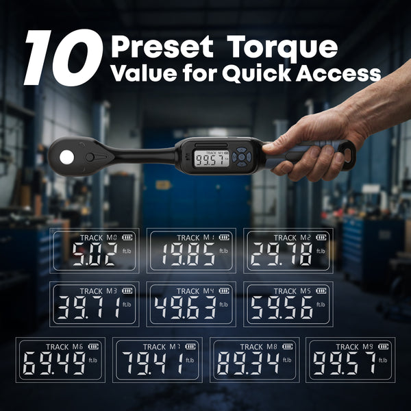 Comprehensive 138-piece premium first aid kit with essential medical supplies for emergency response. - 3/8" Digital Torque Wrench Unit - High Accuracy Professional Torque Tool