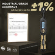Professional car emergency tool and roadside safety accessory - 1/4" Drive Digital Torque Wrench - 1.1-22.1 Ft-Lb High Precision