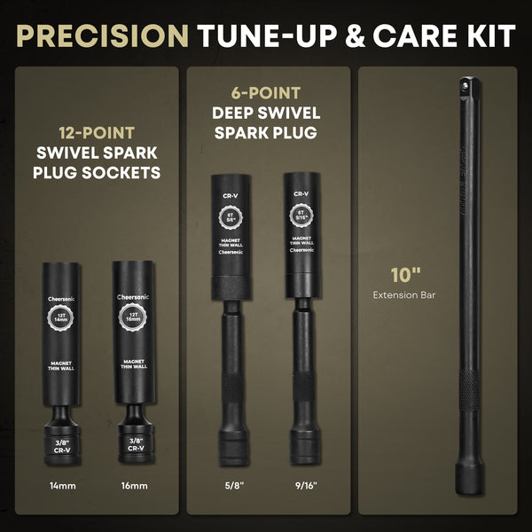 Professional car emergency tool and roadside safety accessory - 3/8" Drive Digital Torque Wrench - 5.0-99.6 Ft.Lb Precision Wrench