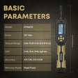 Cheersonic 1/4" Drive Digital Torque Screwdriver Tool Kit