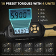 Cheersonic 1/4" Drive Digital Torque Screwdriver Tool Kit