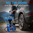 Professional car emergency tool and roadside safety accessory - 20V Cordless Tire Inflator for Car Tires - 150PSI Max Pressure & Auto Shut-Off