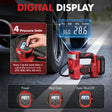 Professional car emergency tool and roadside safety accessory - 20V Cordless Portable Tire Inflator - 150PSI Rechargeable Air Pump